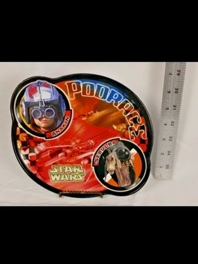 Vintage 1999 Zak Designs Star Wars Podrace Plate Anakin Sebulba